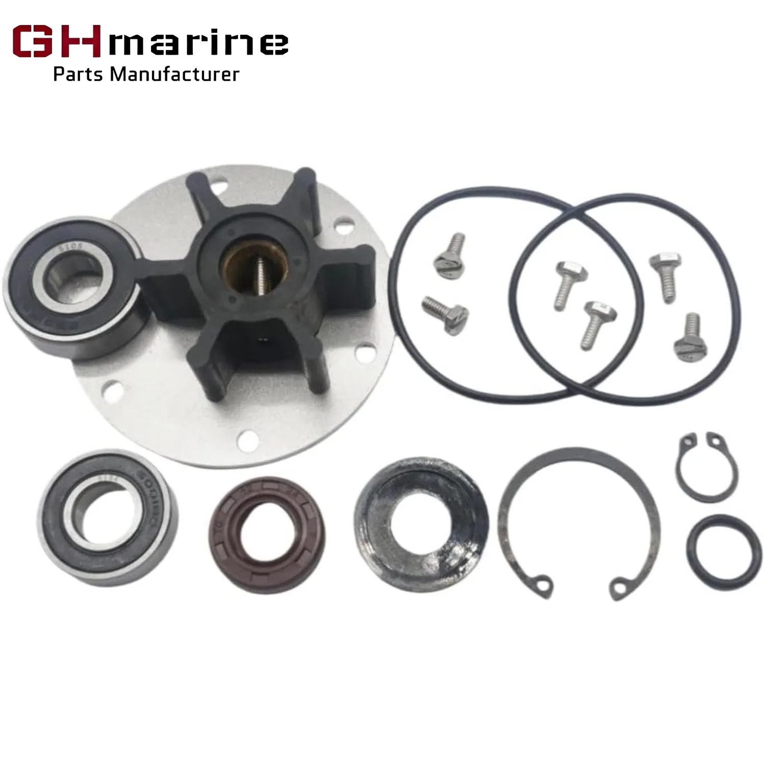 Water Pump Major Rebuild Kit 128377-42500 128990-42500 128397-42500 Fit For Yanmar Marine 2GMF 3GMF 2YM15 3YM20