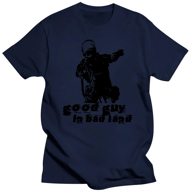 2020 Summer Brand Clothing Good Guy In Bad Land Polizei Anti Terror Einheit SEK BW GSG9 - T Shirt Novelty T Shirt