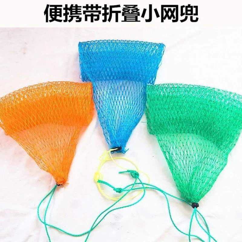 A big nylon net Fishing net Toy storage net bag Household storage and collection Appliance Storage bag Golf net bag