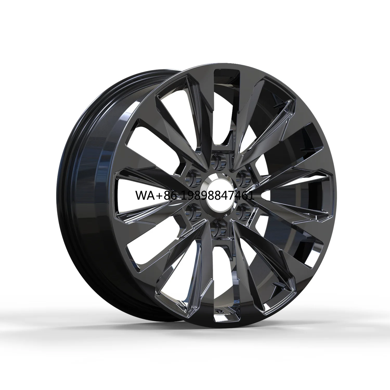 

Multiple Spoke Alloy Wheels 17*10 18*9.5 Inch 5x112 5x114.3 Pcd Aftermarket Wheels for Passenger Car in Aluminium Alloy