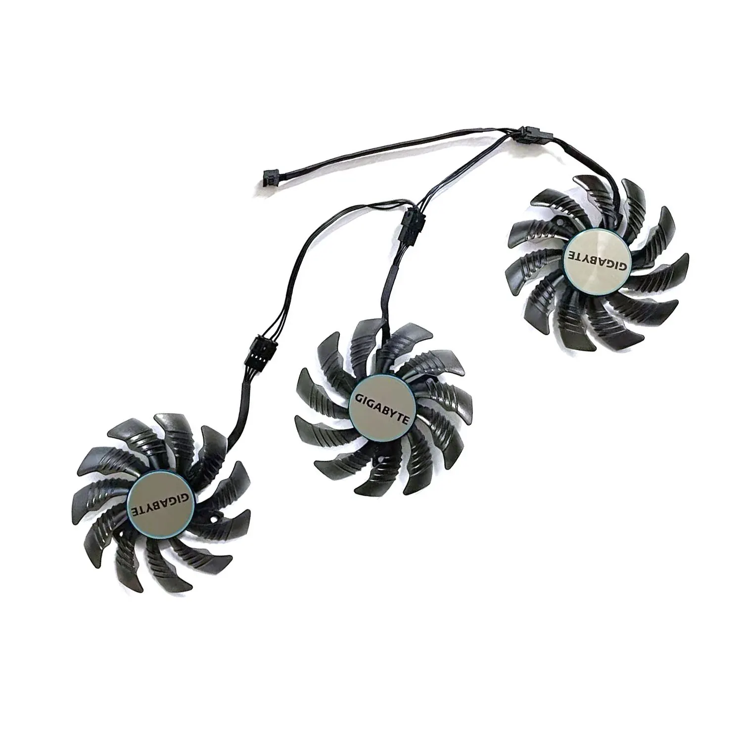 Новый вентилятор графического процессора 75 мм 4PIN PLD08010S12HH 6700XT для видеокарты GIGABYTE RADEON RX 6600 6700 XT GEFORCE RTX RTX 3070 TI EAGLE