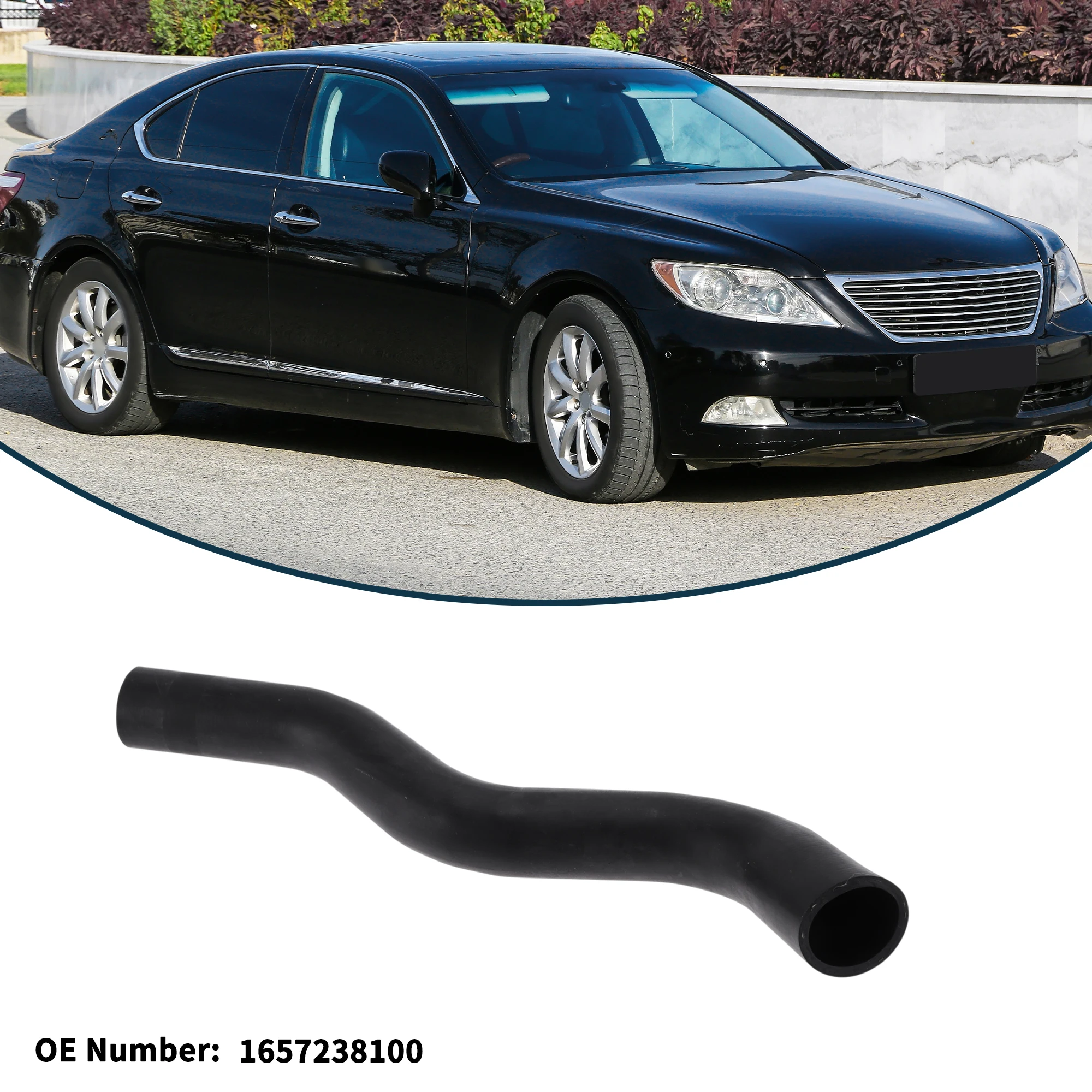 Motoforti خرطوم المبرد سخان خرطوم المبرد المخرج خرطوم الأنابيب رقم 1657238100 لكزس LS460 4.6L 07-12 النازل