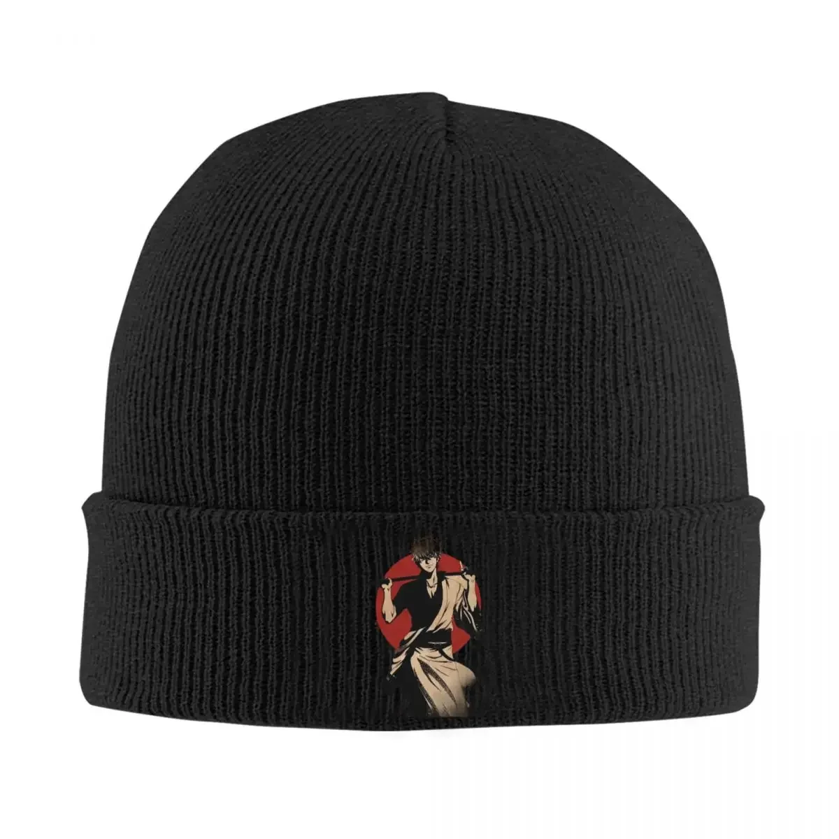 Gintama Adventure Samurai Knit Hat Beanies Winter Hat Warm Hip-hop Gintoki Cap Men Women Gifts