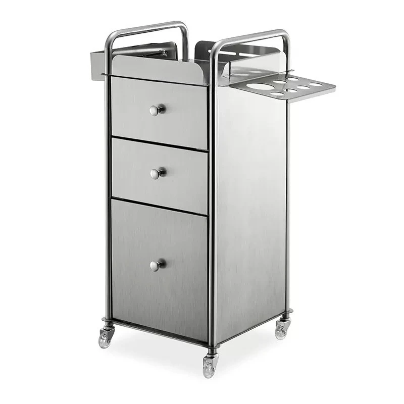 Khusus untuk salon rambut, lemari peralatan Loker tukang cukur multifungsi