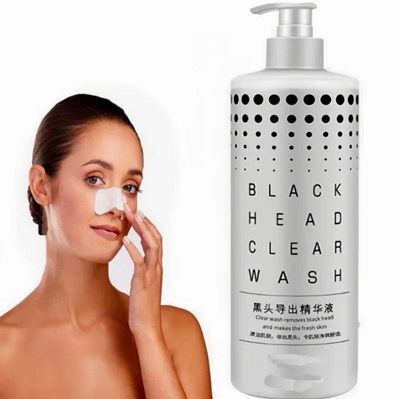 

Раствор для извлечения черных точек с небольшим пузырьковым устройством для глубокого очищения, удаления черных точек, прыщей, сужения пор, ухода за Т-зоной