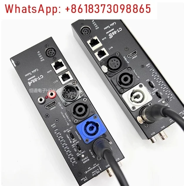 HDMI automatic audio, XLR signal tester, CT-88 separate multi-function cable tester, can measure 16 kinds