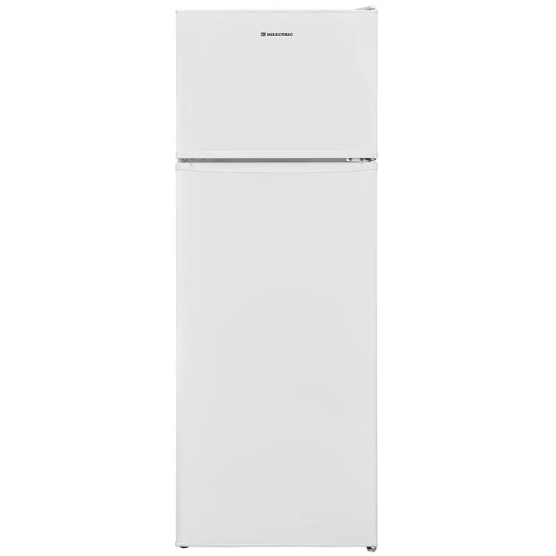 MILECTRIC RFD-211H two-door refrigerator-White, 213 litres, cyclic, A +/F