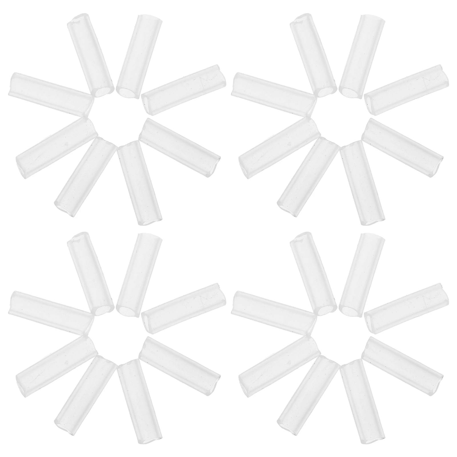 

50 шт., соединители для цепочек из бисера, легкий противоскользящий соединитель для брелоков, ожерелья, браслета, стопоры, шнур для изготовления ювелирных изделий