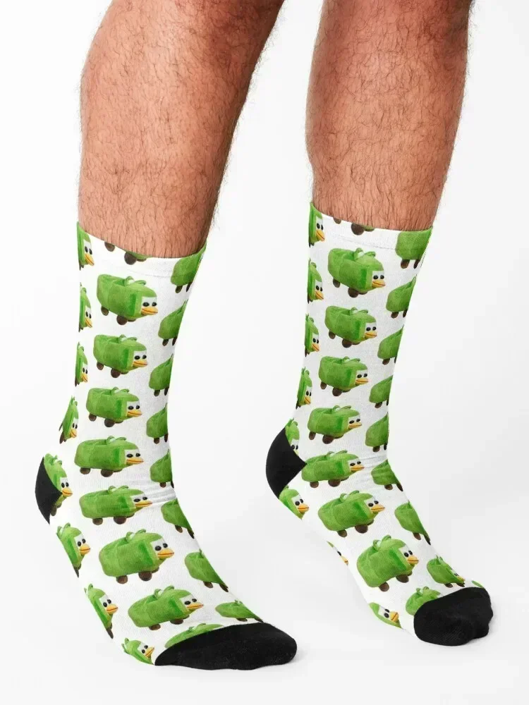 Green Cube-py Socks snow Non-slip Children's christmas gifts Socks For Man Women's
