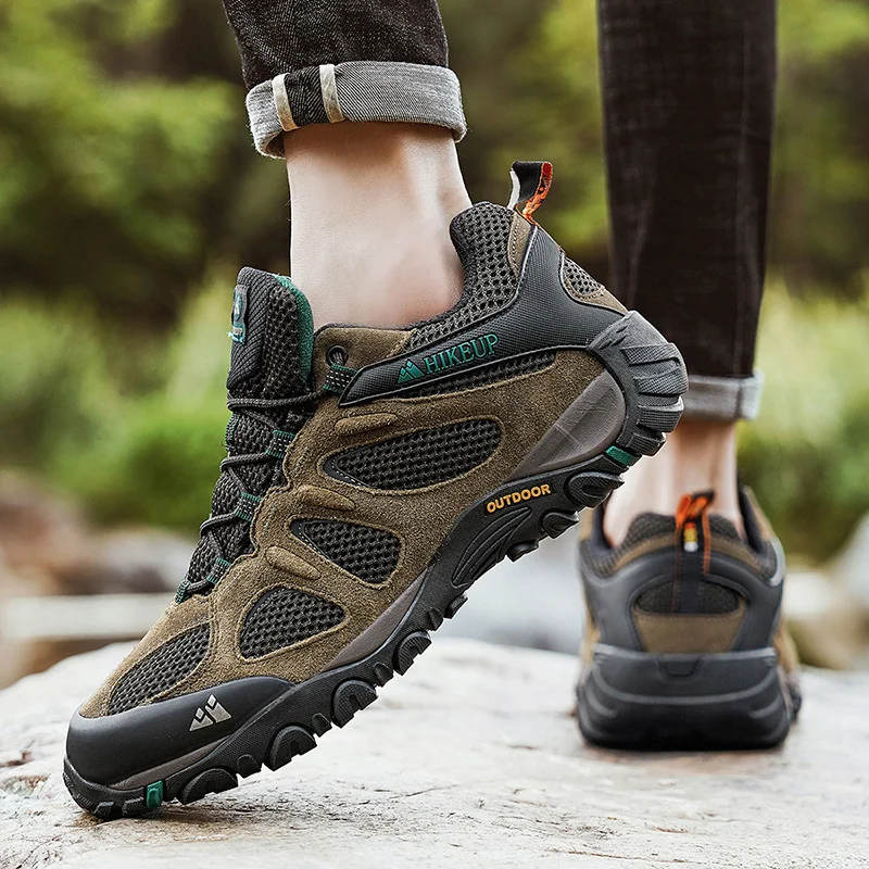 HIKEUP Botas montaña senderismo antihumedad hombre - imagen 4