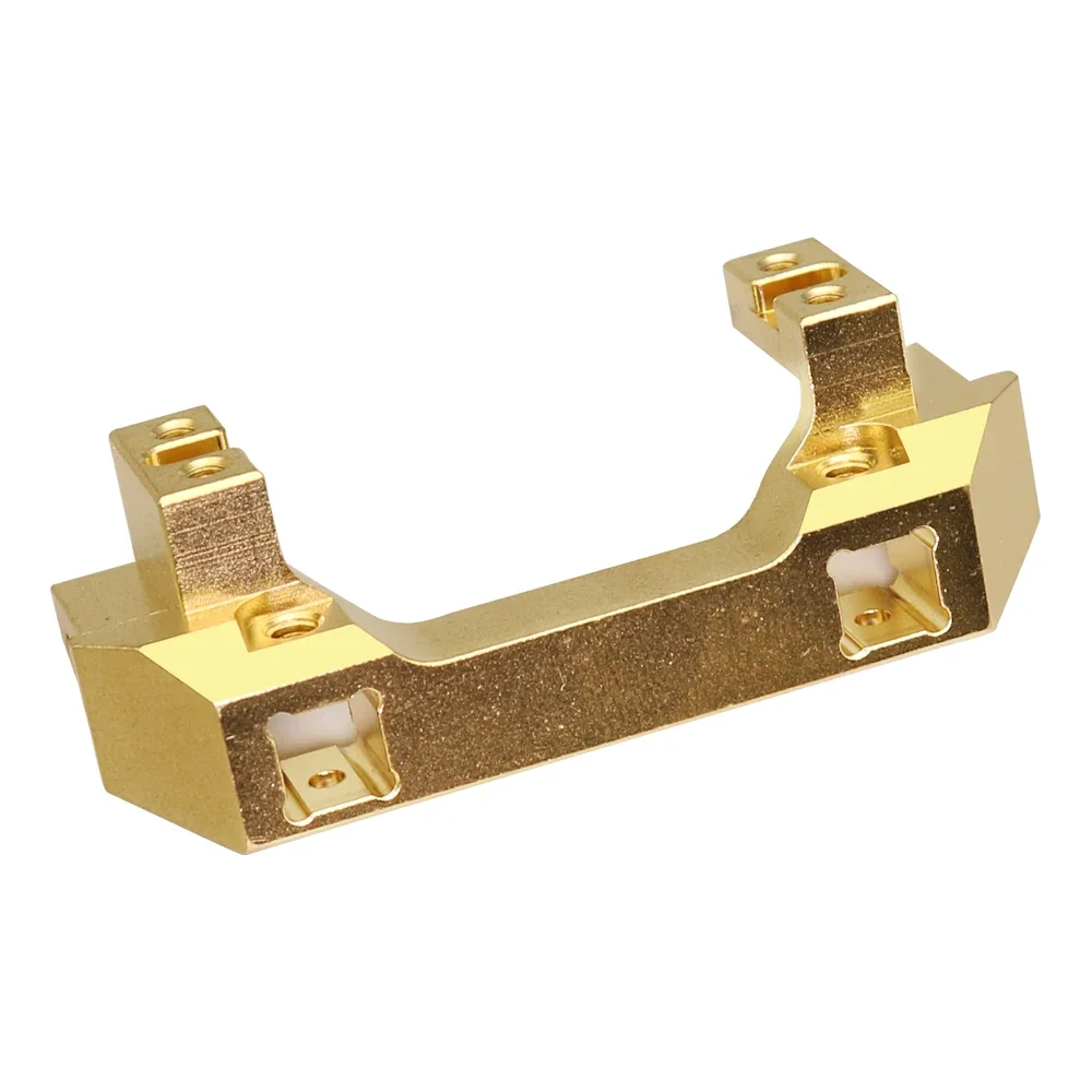 Brass Heavy Duty Counter Weight Set TRX4 Front Bumper Mount Servo Brass Mount for 1/10 RC Crawler TRX-4 TRX6 Upgrade Part