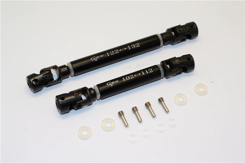 GPM STEEL ADJUSTABLE MAIN SHAFT WITH ALLOY BODY For 1/10 TRX4 DEFENDER TRAIL CRAWLER-82056-4