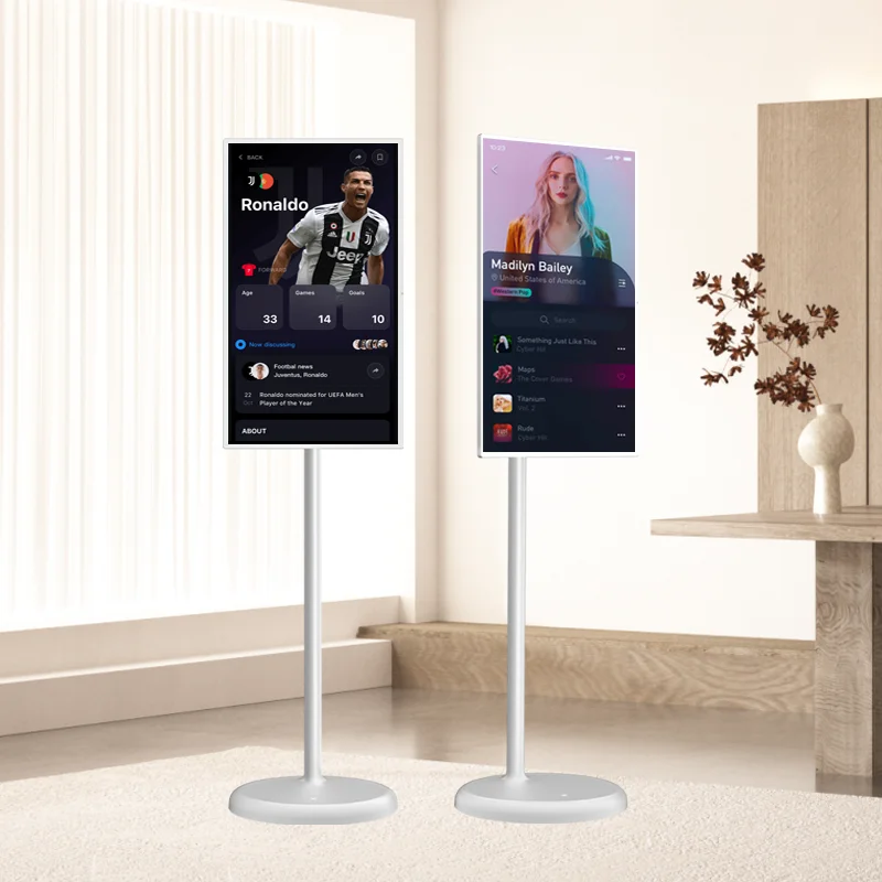 

Portable TV 32inch Touch Screen Television Smart Tv Interface HD Definition Industrial Rollable Mini Portable Tv 12v Usb White