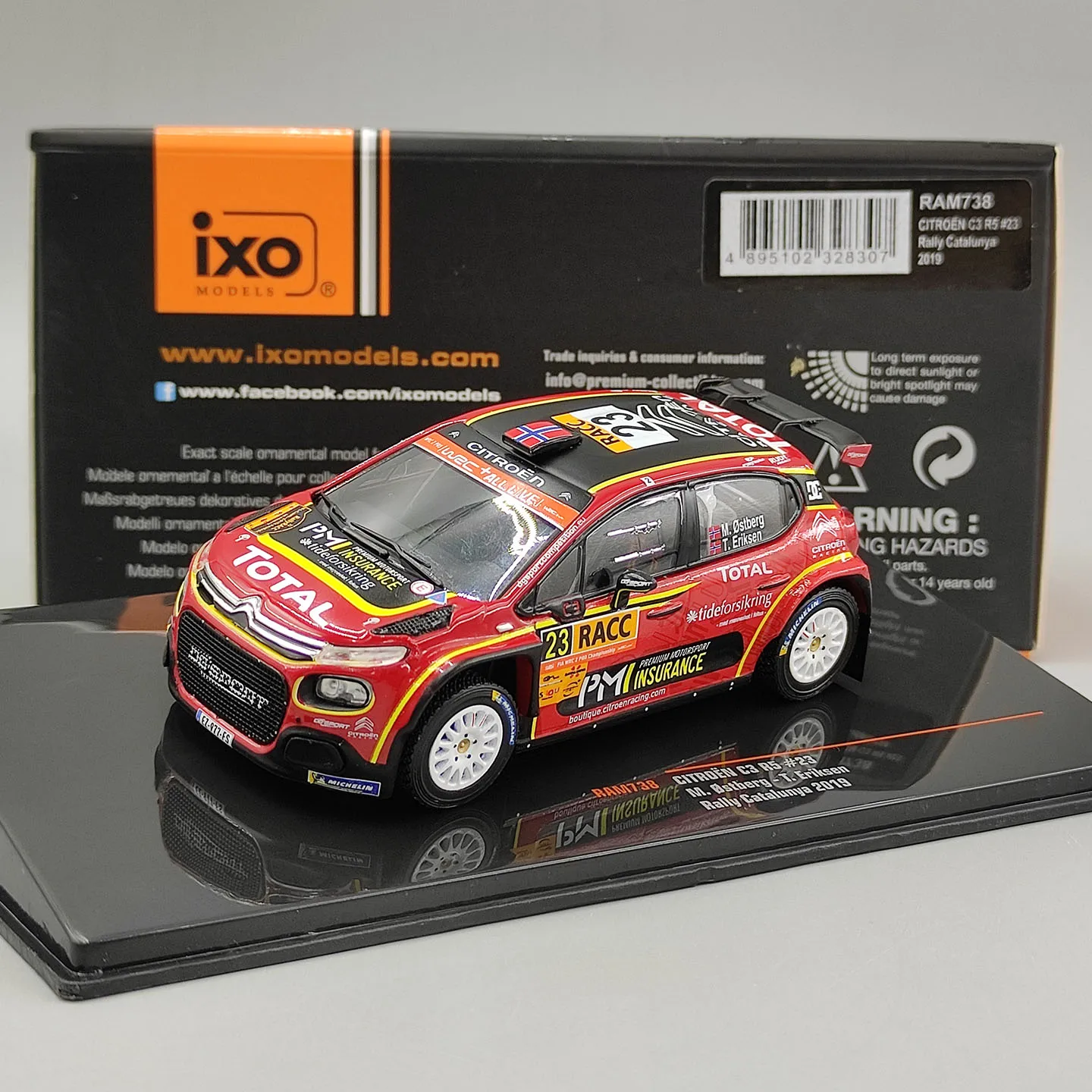 diecast-ixo-1-43-scale-citroen-c3-r5-23-rally-catalunya-2019-alloy-car-model
