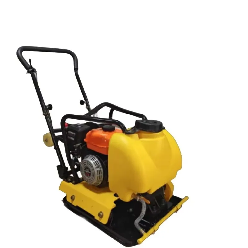 Professional Supply Gasoline Hydraulic Vibrating Plate Compactor For Construction