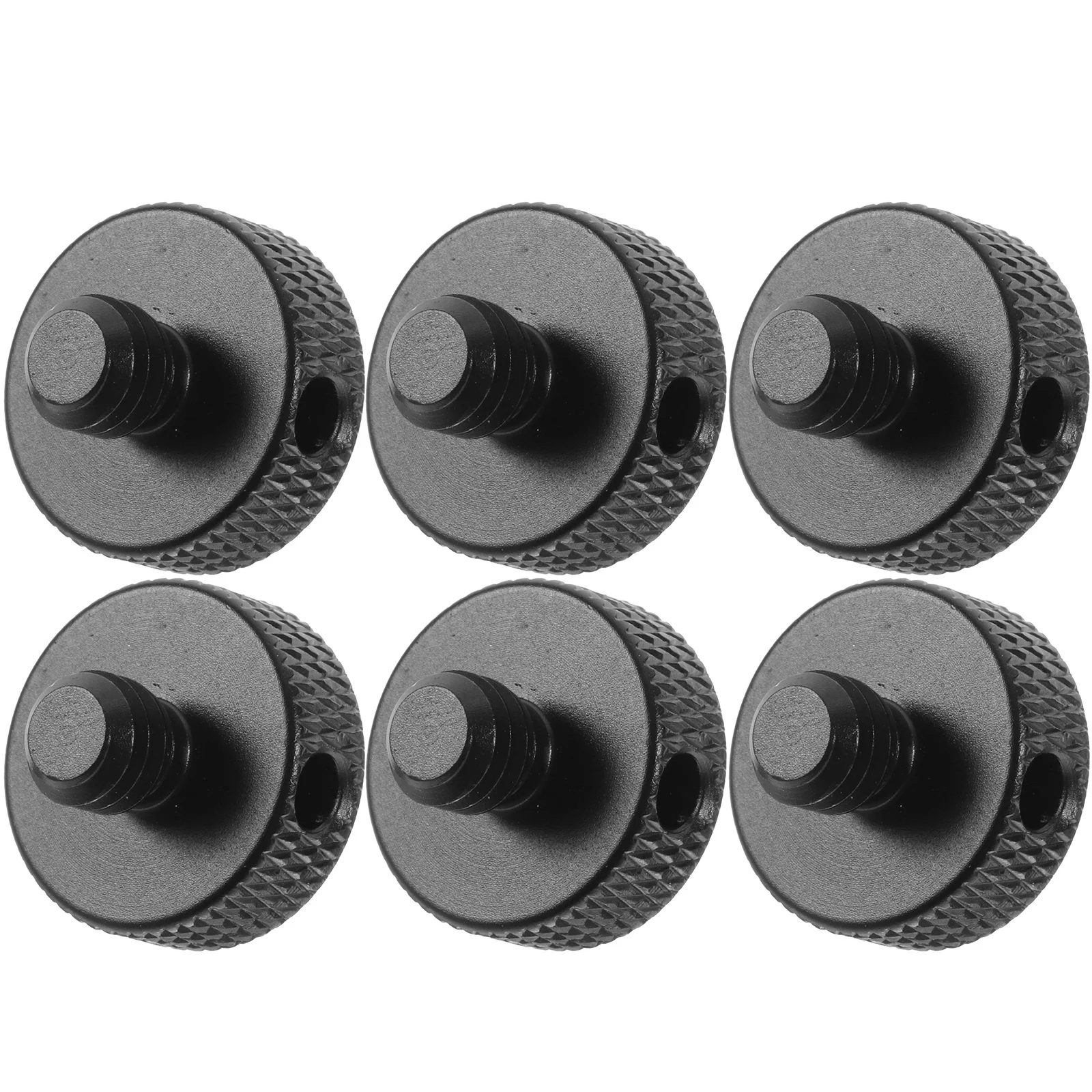 

6Pcs Tripod Screw 14 Camera Mount Screw Replacement Aluminum Alloy Stable Fix for Tripod Monopod Camera Mount Parts