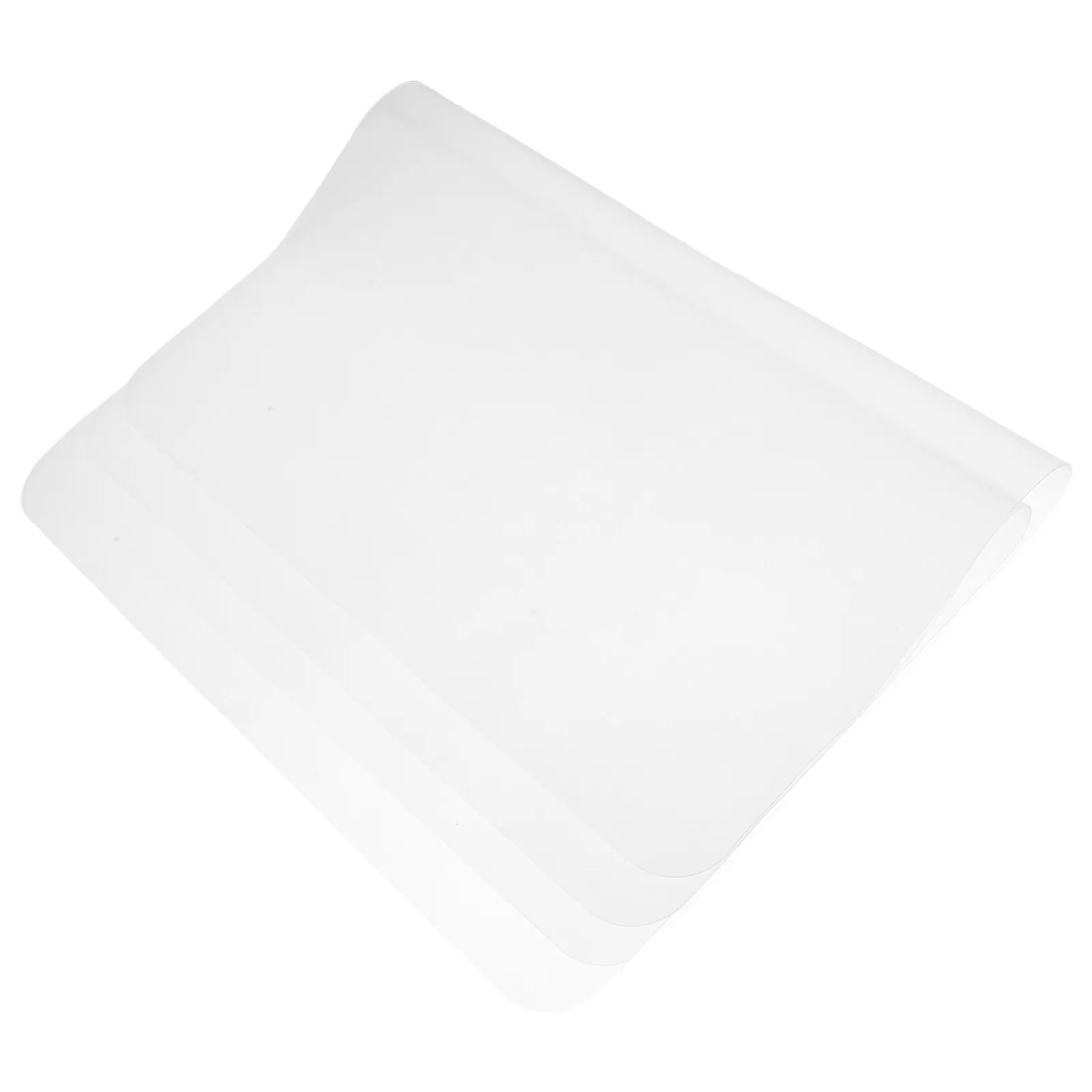 2Pcs Premium Silicone Table Mat Oversized Rectangular Non-Slip Heat Resistant Waterproof Counter Protector for Air Fryer