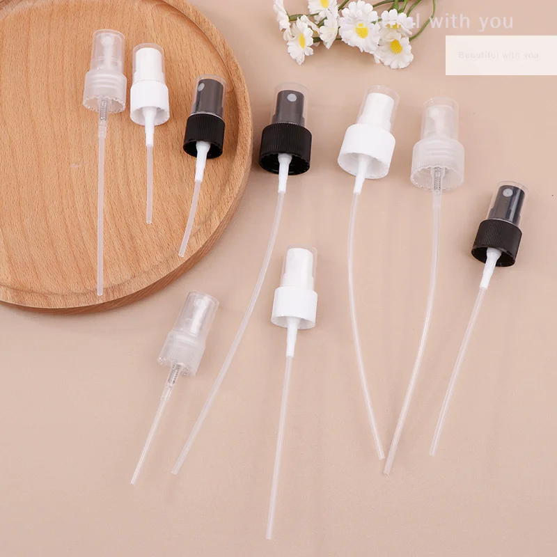 10Pcs Portable Spray Bottle Tops Pump Perfume Nozzle Fine Mist Sprayer Head Replacement Refillable Essential 18/20/24mm