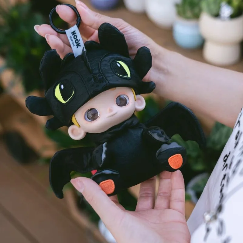 52toys Nook 드래곤을 훈련하는 방법 이빨없는 소년 공동 브랜드 한정판 블라인드 박스 펜던트 어린이를 위한 트렌디한 휴일 선물