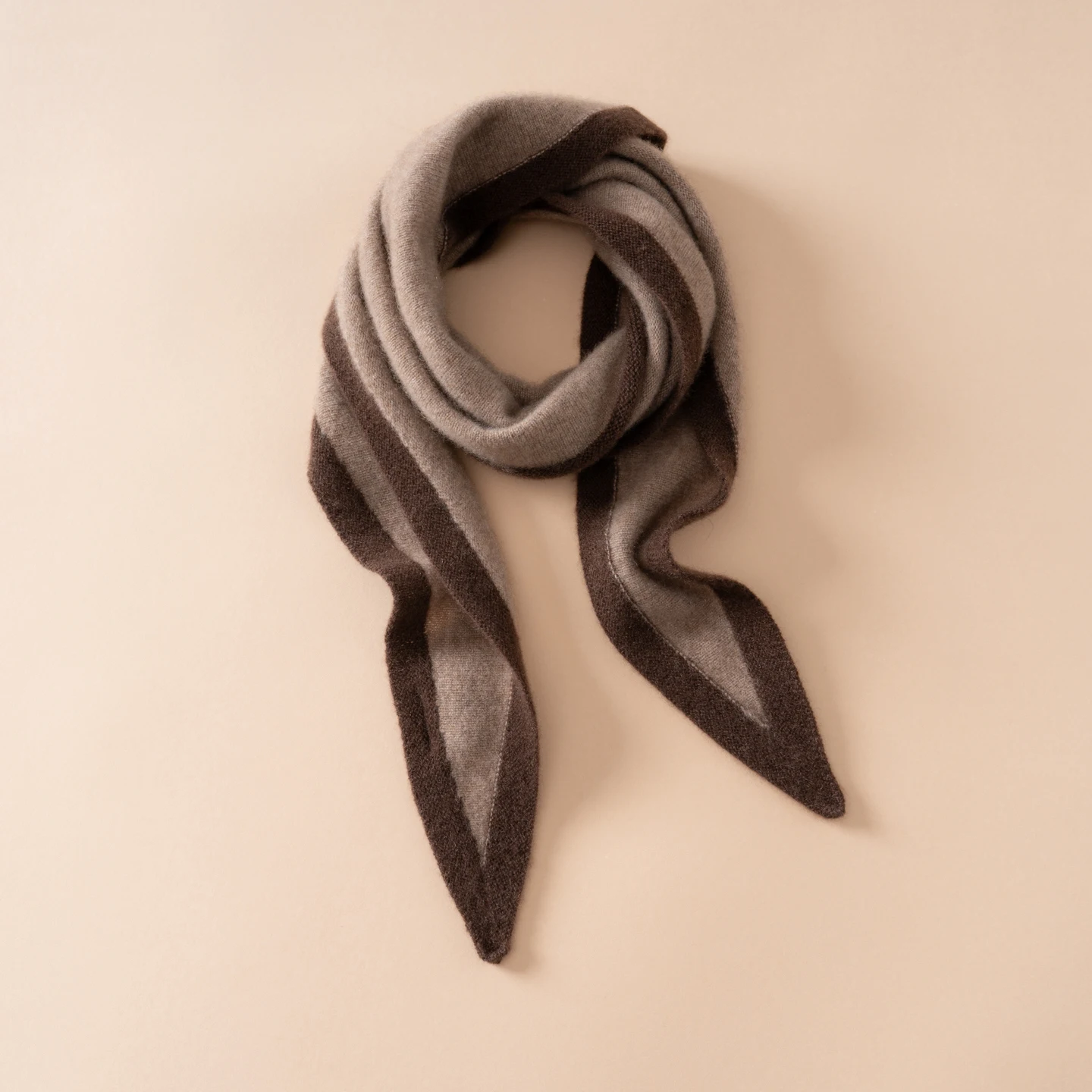 وشاح كشمير 100% مقاس 129*28 للنساء ملابس خارجية للخريف والشتاء، شال وشاح كشمير متماسك دافئ