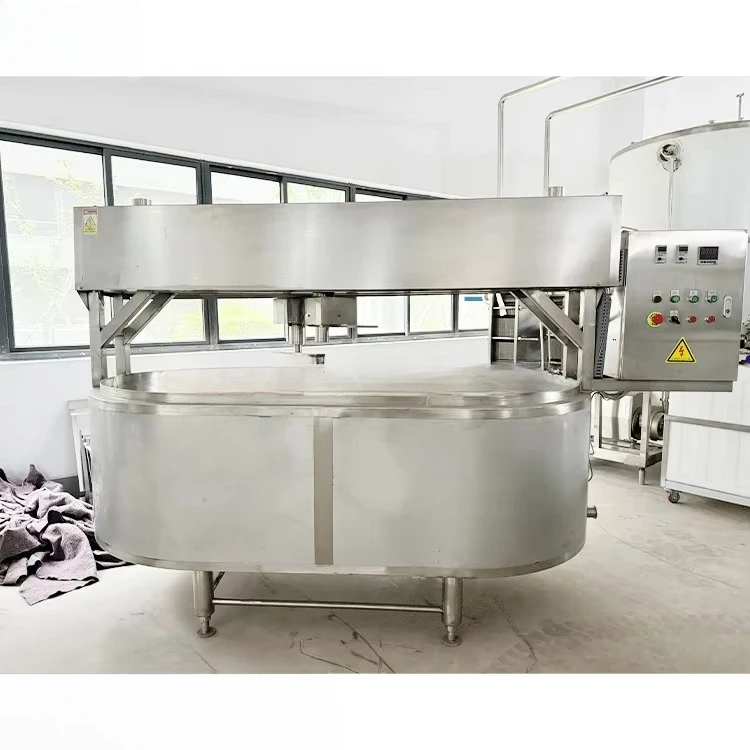 Fully Automatic Cheese Making Machine 3000l Oval Cheese Mixing Vat view 4