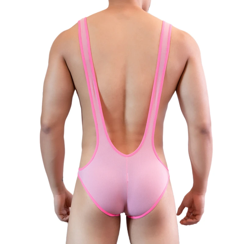 Cross Mankini Bikini Jumpsuits Swimwear Lingerie Underwear Adult Mens Thong Leotards High Cut Bodysuit Sexy Wrestling Singlet