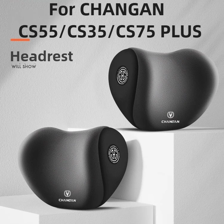 

Headrest Lumbar Support For CHANGAN CS55/CS35/CS75 PLUS Accessories 2026/2025 Synthetic Fiber Ergonomic Double 2022-2024