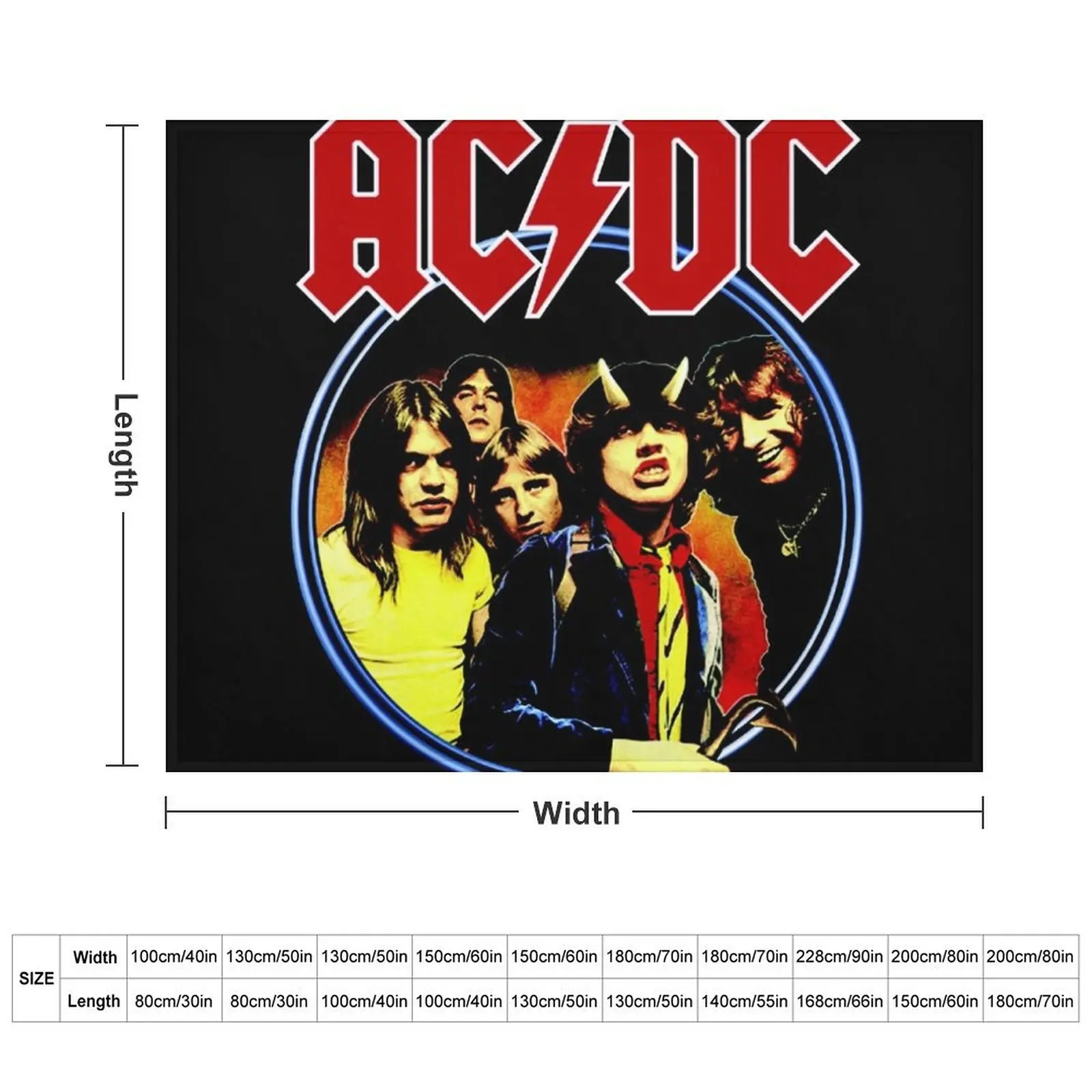 Battle-Field<<acdc acdc, acdc acdc acdc acdc, acdc, Throw Blanket