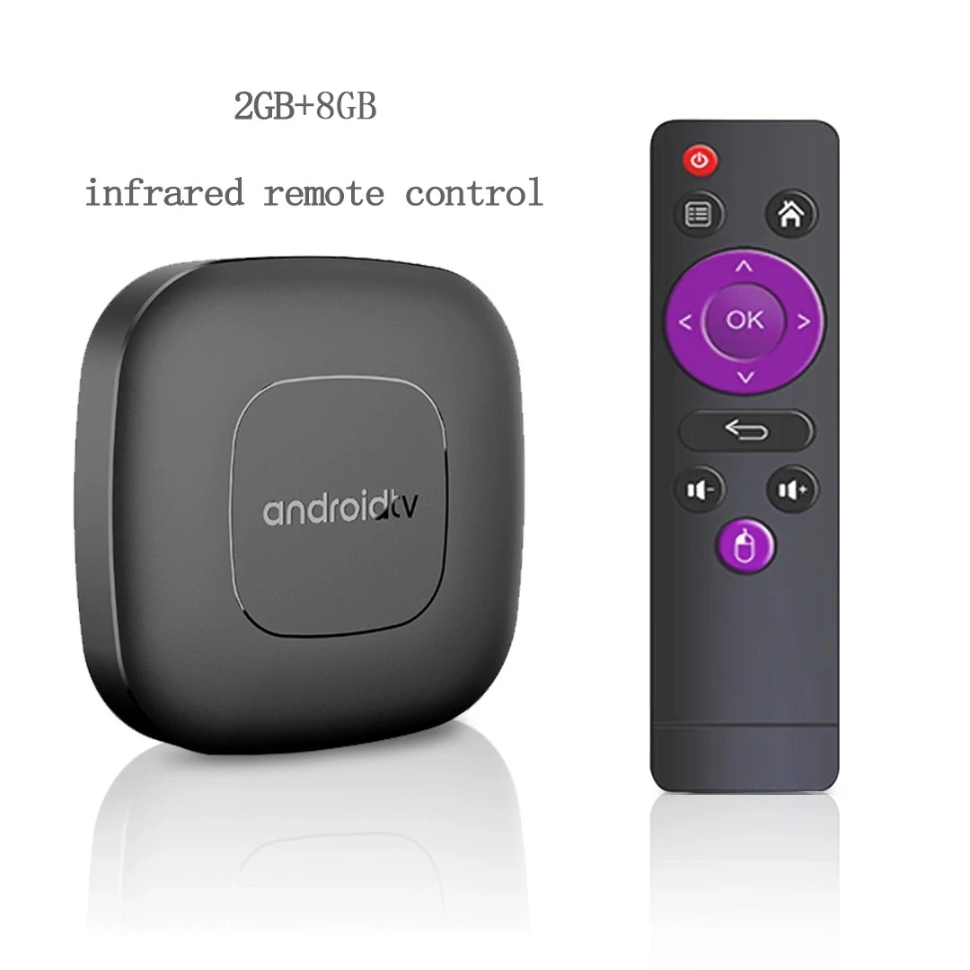 Android13 Smart Home Theater TV Box AllwinnerH313 Assistente Google Netflix Streaming Lettore multimediale Bluetooth 2G16G 2.4G5G Wifi T1