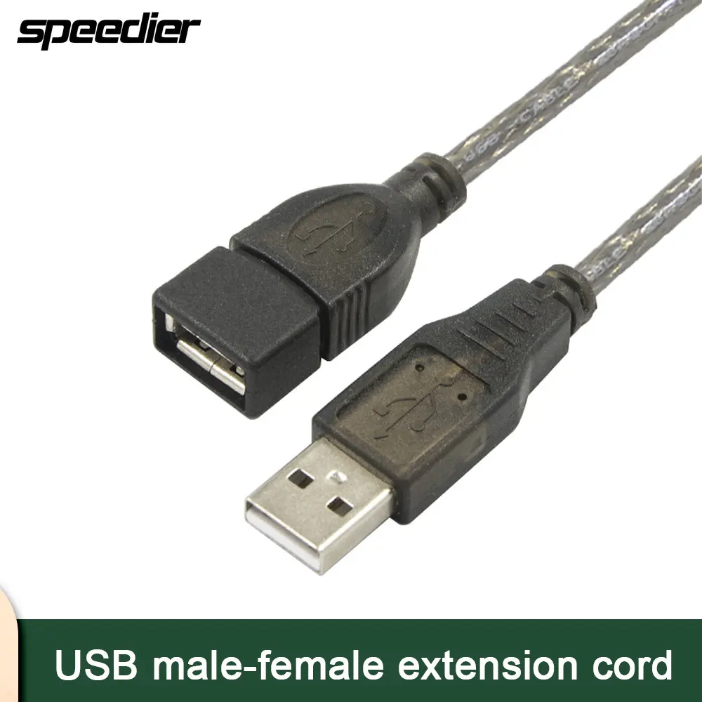 USB Extension Cable 1m/2m/3m/5m/8m/10m/20m/30m USB 2.0 Extension Cable with Signal Amplifier Camera Data Lengthened Cable