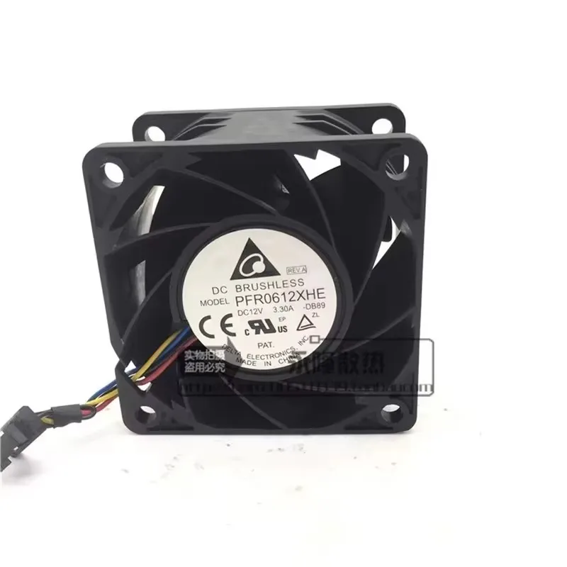 

Original 6CM 60 * 60 * 38MM PFR0612XHE 12V 3.3A high-speed violent boost server Cooling fan