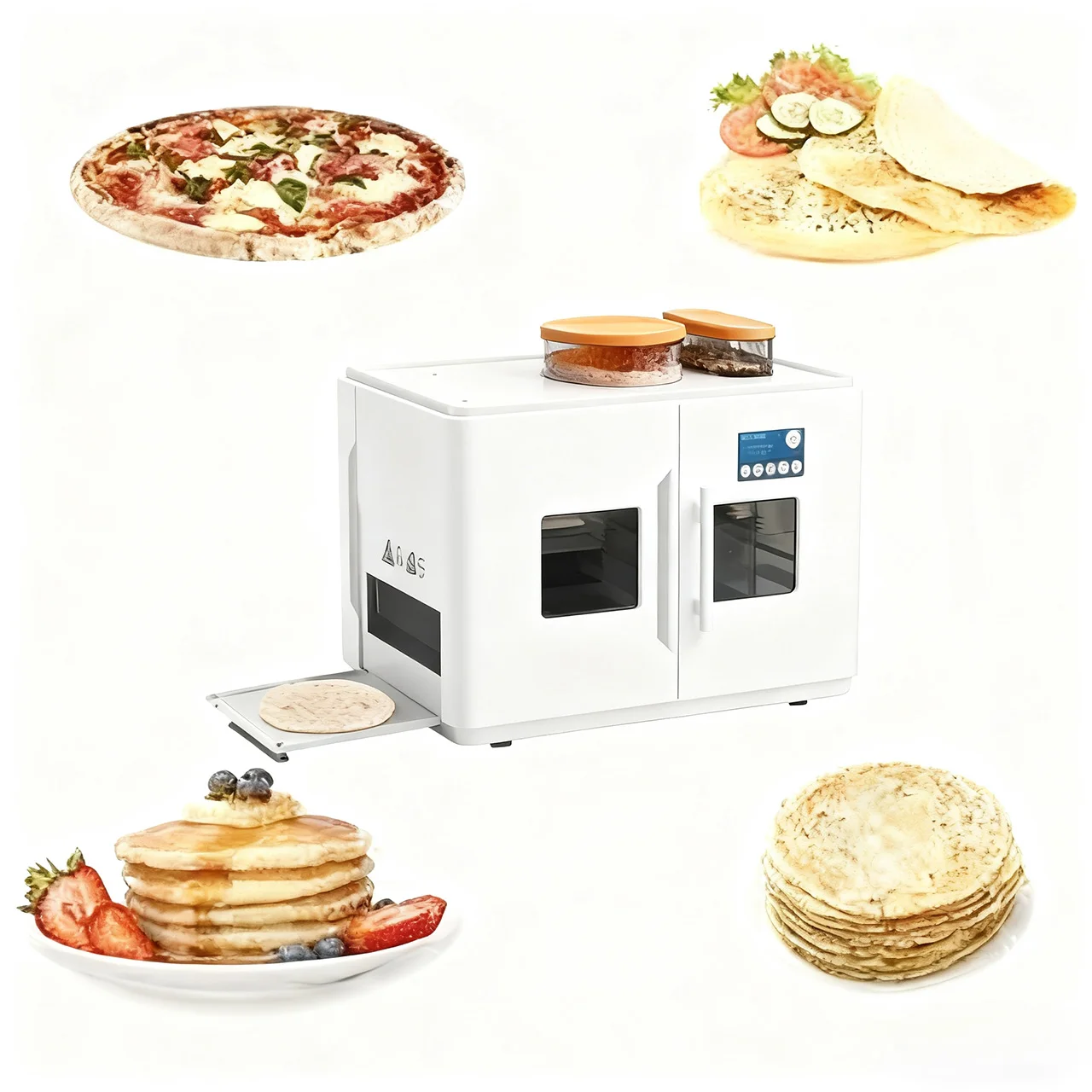 Rotimalker Automatic Electric Roti Robot Rotti Ata Chapati Flatbread Tortilla Magic Fully Making Machine Rotimatic Roti Maker