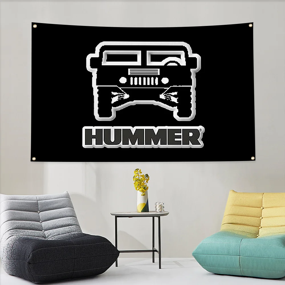 Rastar Co-Brand Hummer Decorative Flags for Bedrooms Tapestry Outdoor Decorations Flag Wall Flag to Hang Banners Decor Pirate