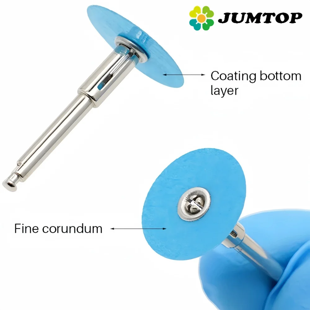 

40/80Pcs Dental Polishing Discs Set - Gross Reduction and Contouring Mandrel Stripes for Dental Procedures and Clinic Use