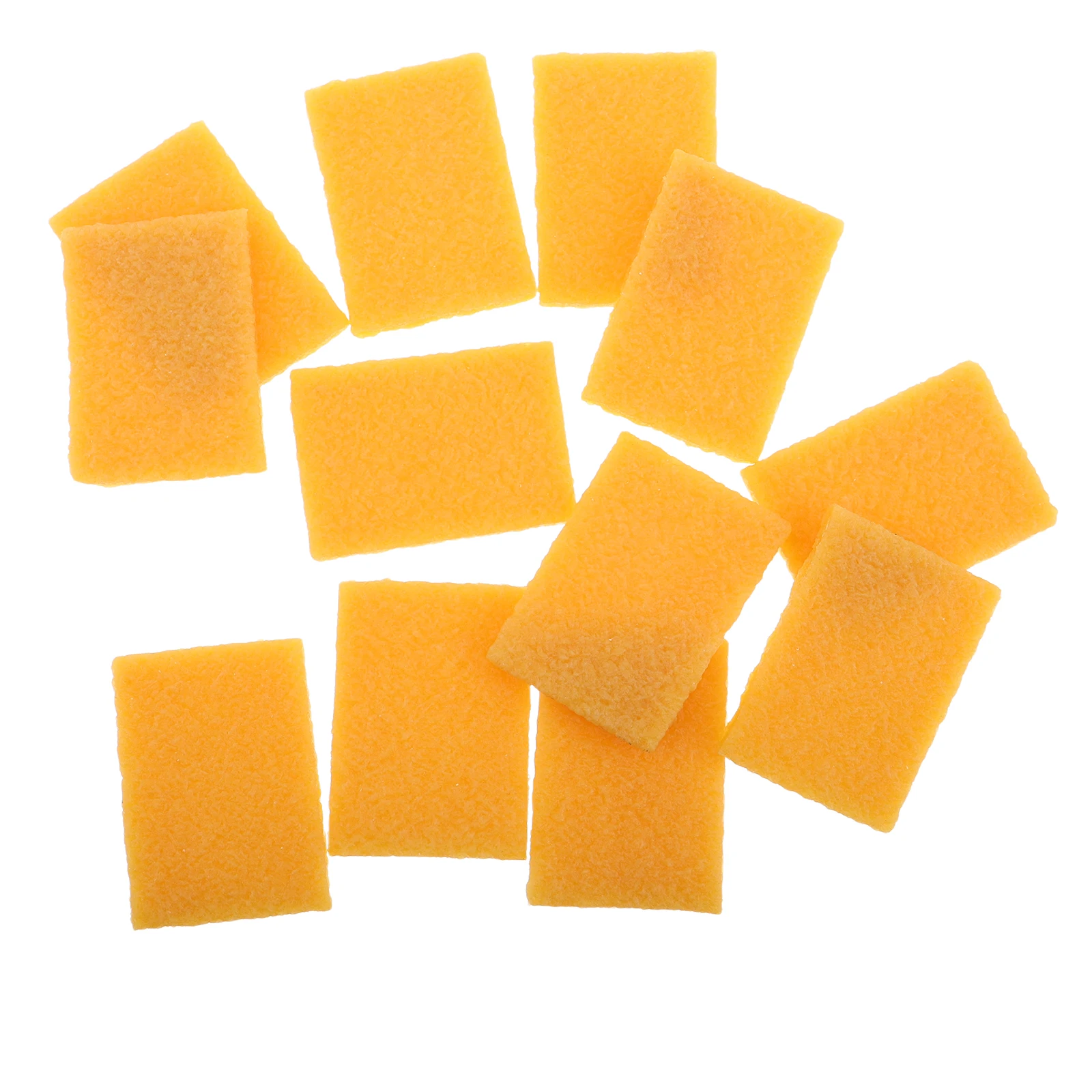 

12 Pcs Raw Film Sandpaper Cleaning Clothes Natural Car Chamois Wipe for Drying Cars Rubber