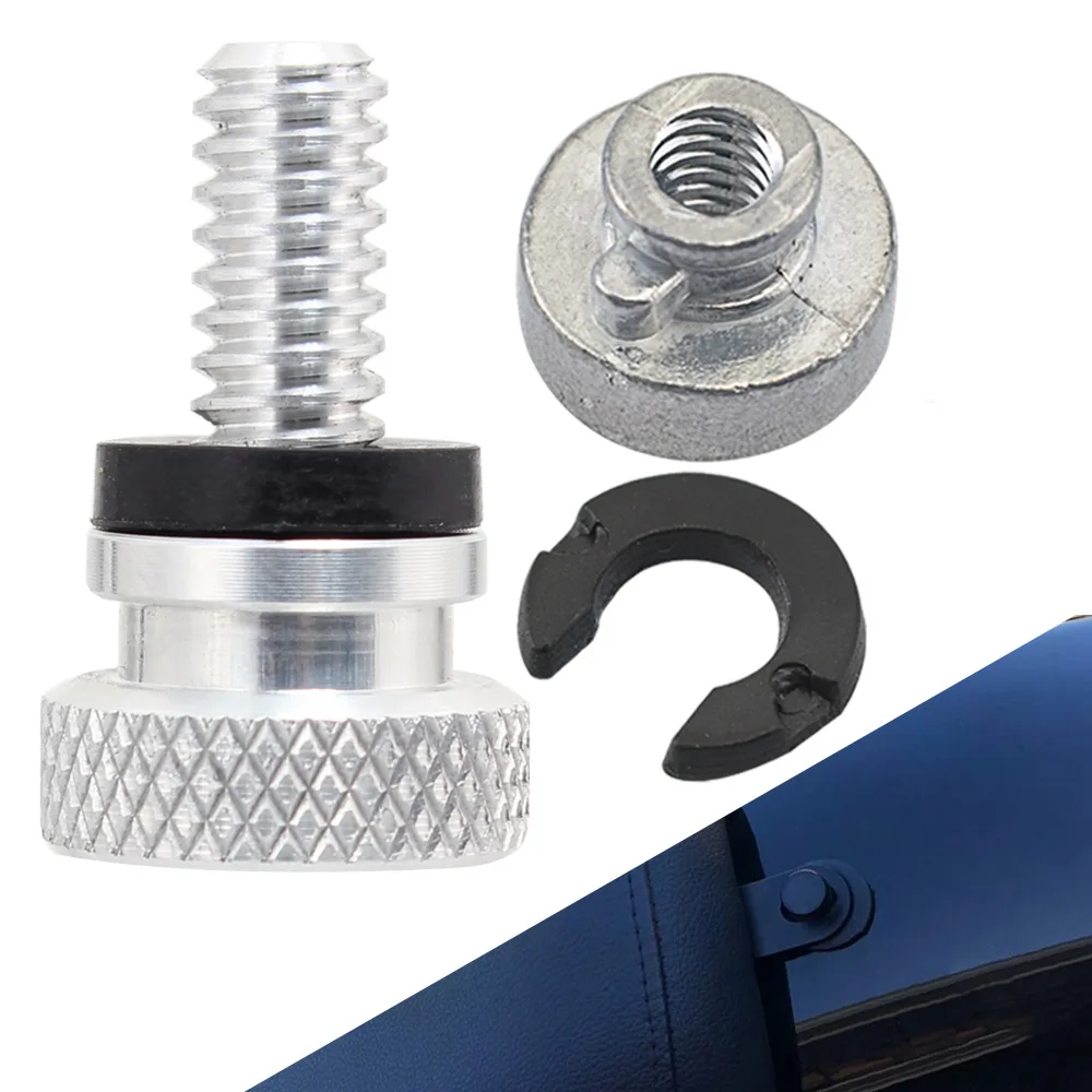 Rear Fender Passenger Seat Bolt Tab Screw Nut Hardware For Harley Sportster XL 1200 Dyna Touring Softail Motorcycle Accessories