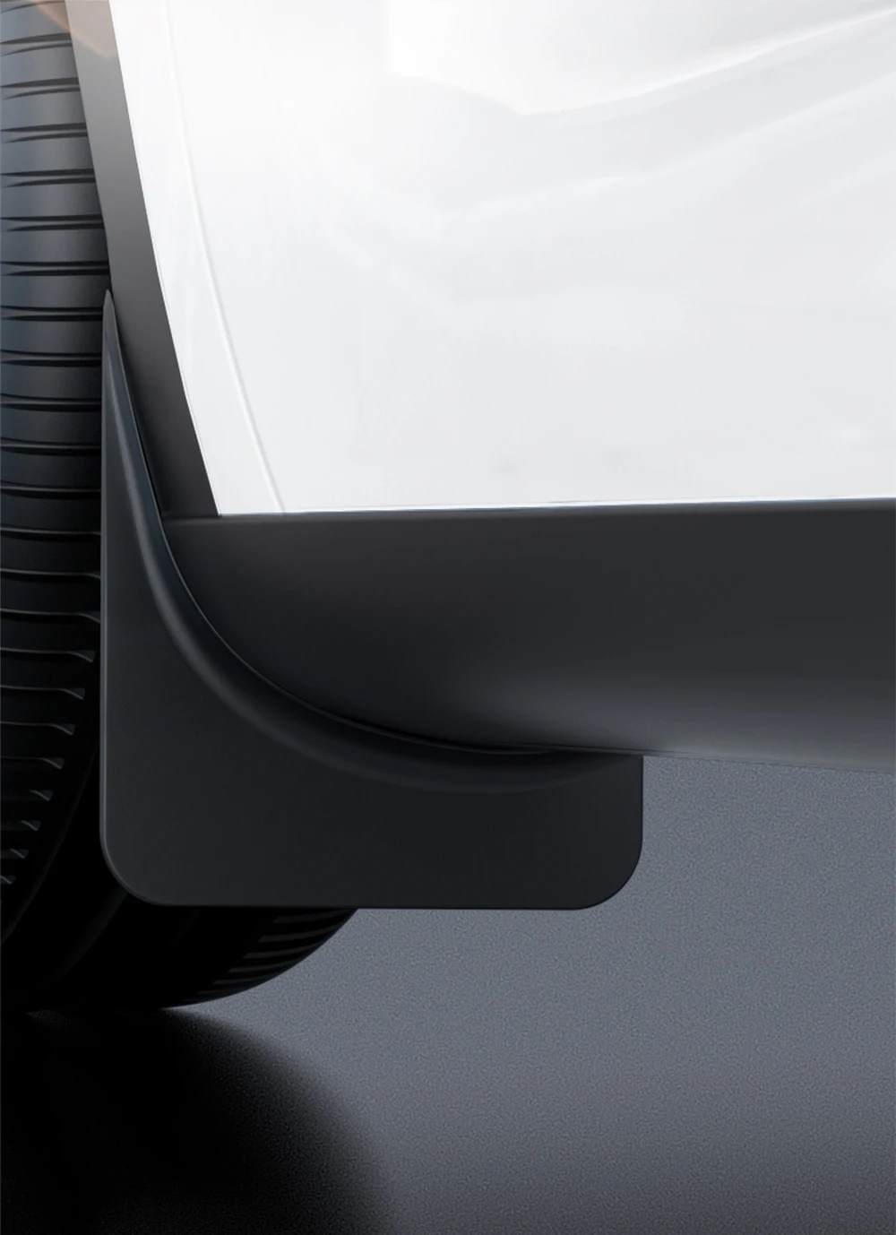 YZ Für Tesla Model 3/Y/YL Highland Juniper 2021-2026 Vordere und Hintere Spezielle TPE-Schmutzfänger Auto-Zubehör – Detail 1
