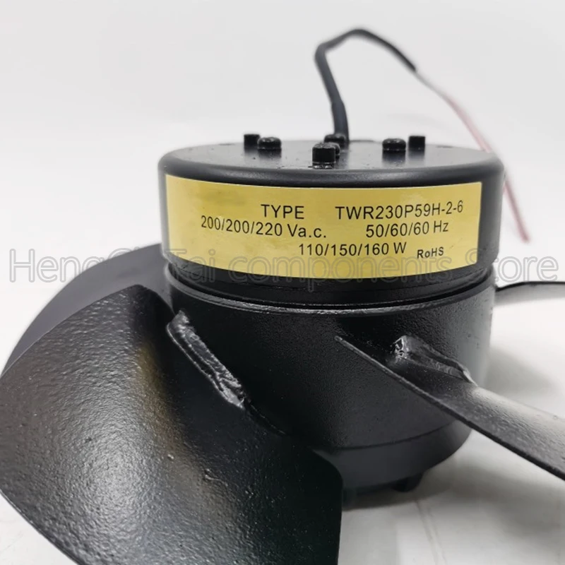 Original 100% Working TWR230P59H-2-6 200/200/220V 50/60/60Hz 110/150/160W cooling fan