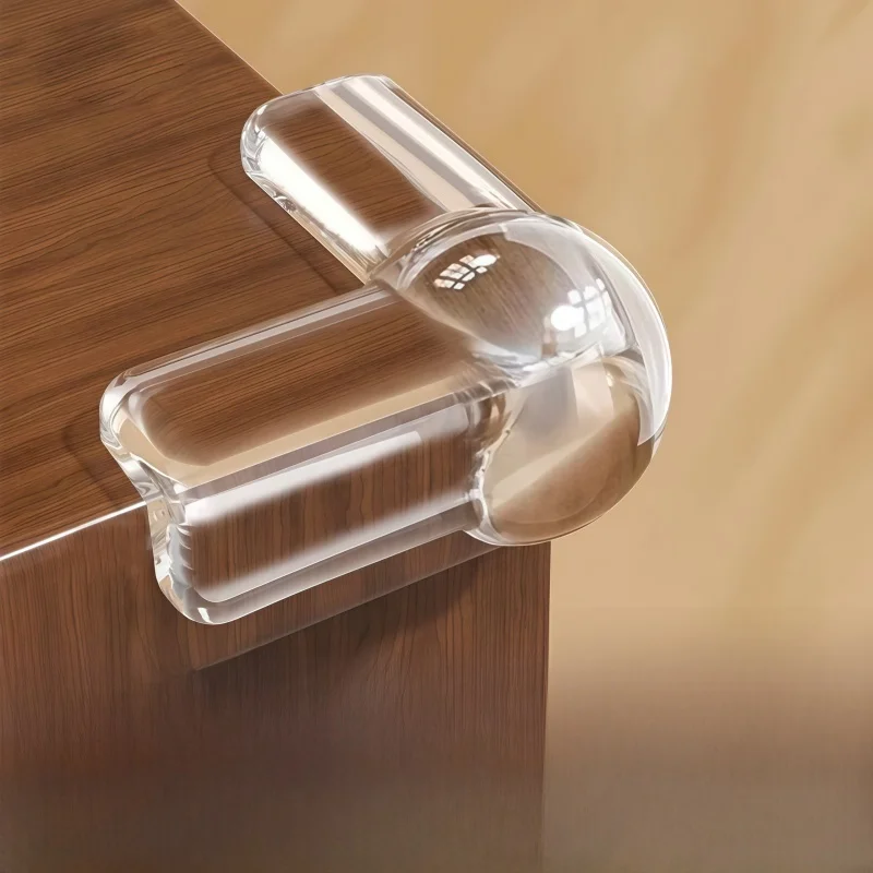 

Thickened Transparent Table Corner Protection Cover Child Safety Bumper Sticker Sharp Corner Soft Cushioning Desk Protector