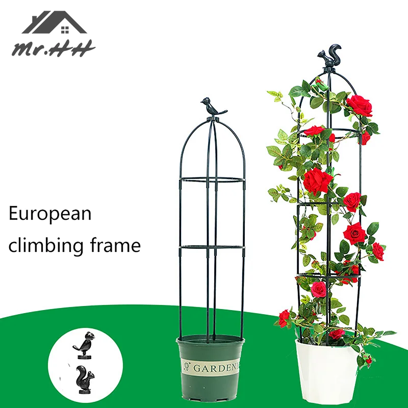 1 Set Klimplant Trellis Tuin Bloem Plant Ondersteuning Kooi Klimmen Ondersteuning Trellis Klimmen DIY Bloem Wijnstok Pot Plant Stand