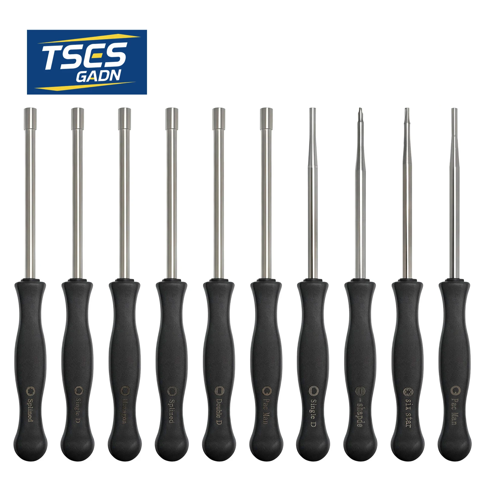 Kit de Ferramentas de Ajuste de Carburador TSES com 10 Peças para Motores de 2 Tempos — Husqvarna, Craftsman, Chainsaw, Echo, STHIL, Poulan, MTD, Ryobi, Trimmer