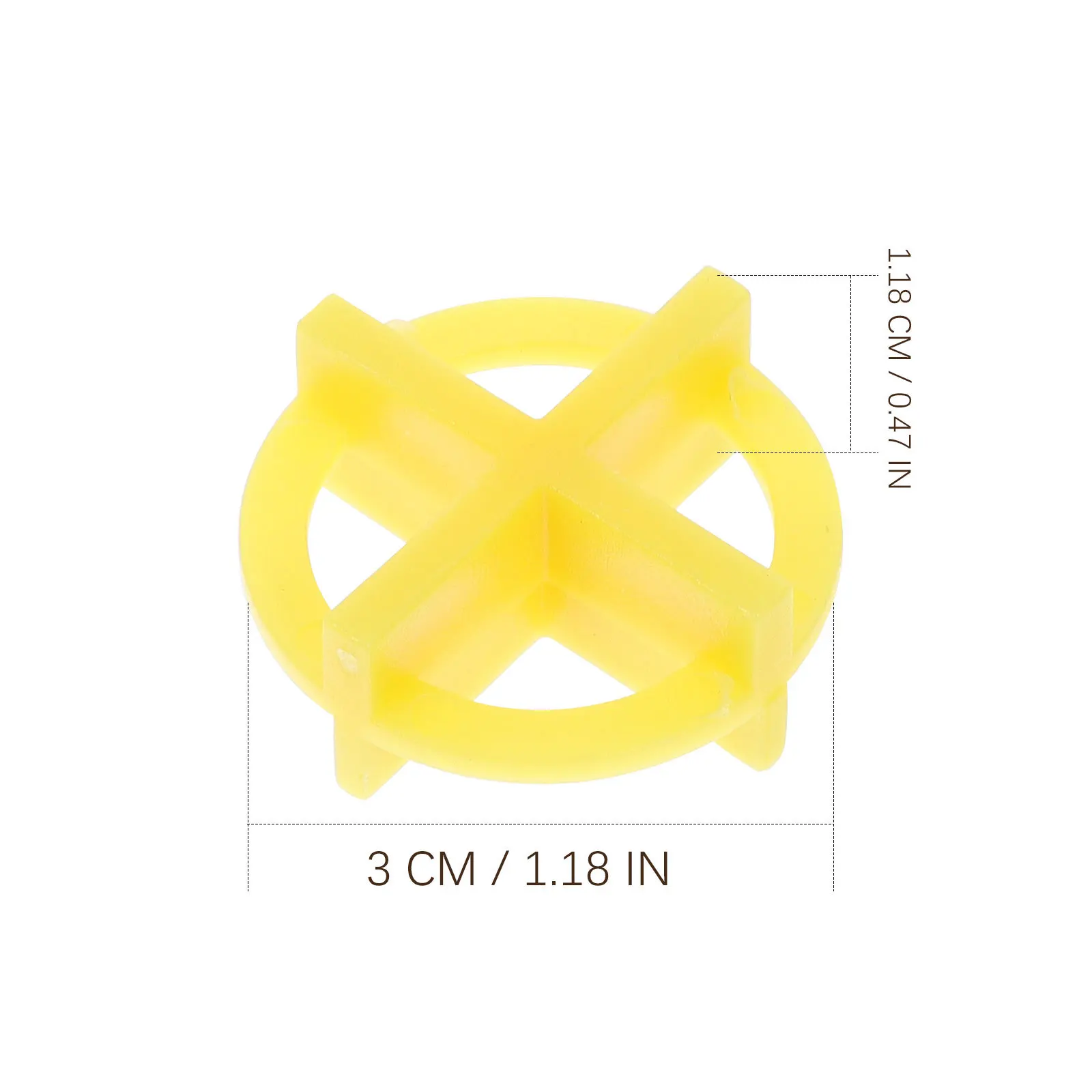 100pcs Cross Spacers Plastic Leveling Spacer For Floor Ceramic Tile Installation Reusable Tile Positioning Tools Gap Fixing