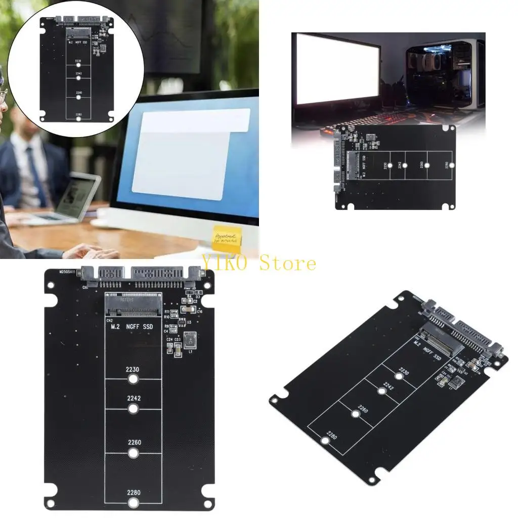 

K32C 3 To M.2 NGFF SSD Adapter Card Solid Disk Drive Expansion Card M.2 B