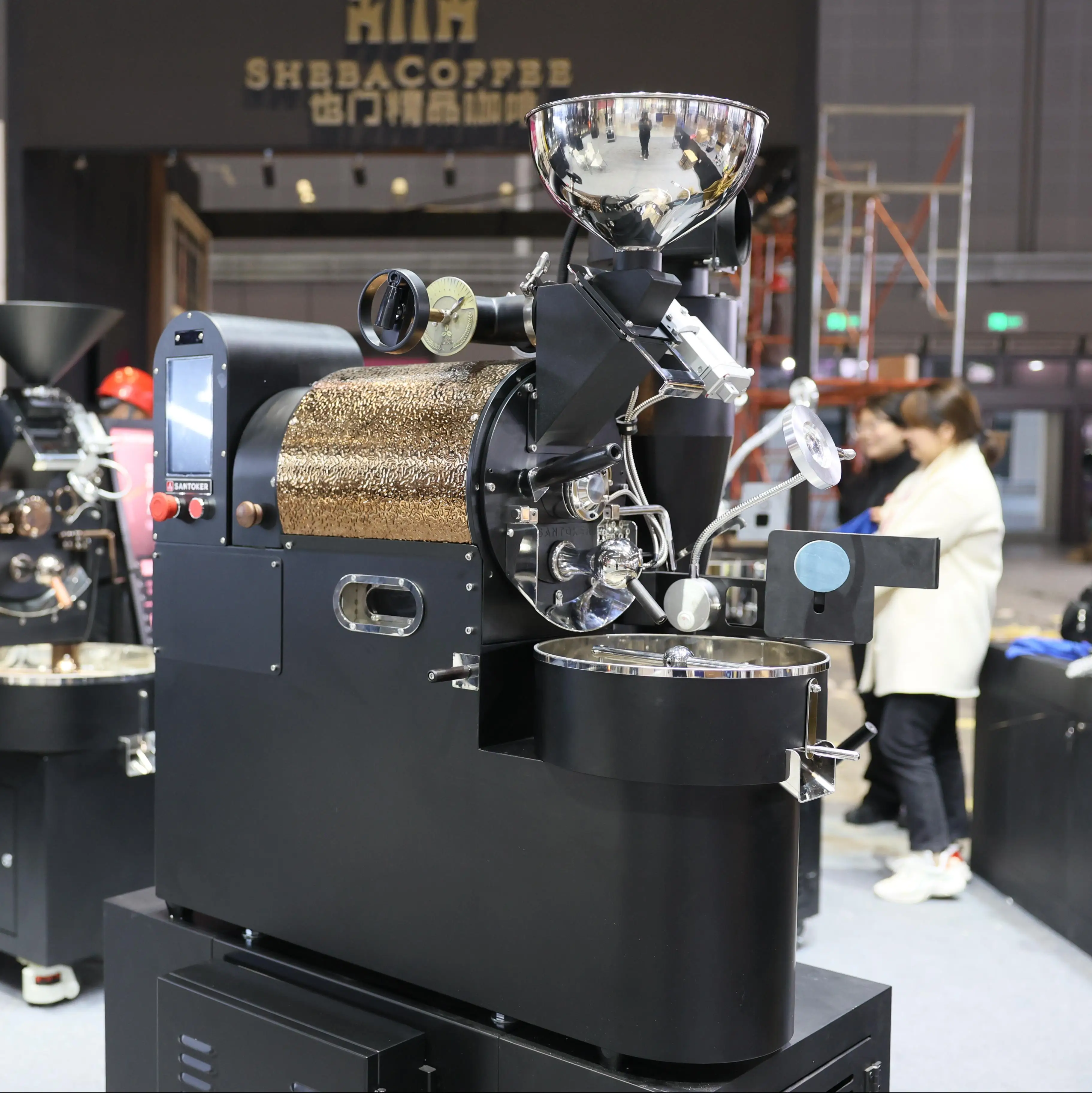 Wintop Commercial Coffee Bean Roasting R1 Automatic 1kg Coffee Roasting Machine