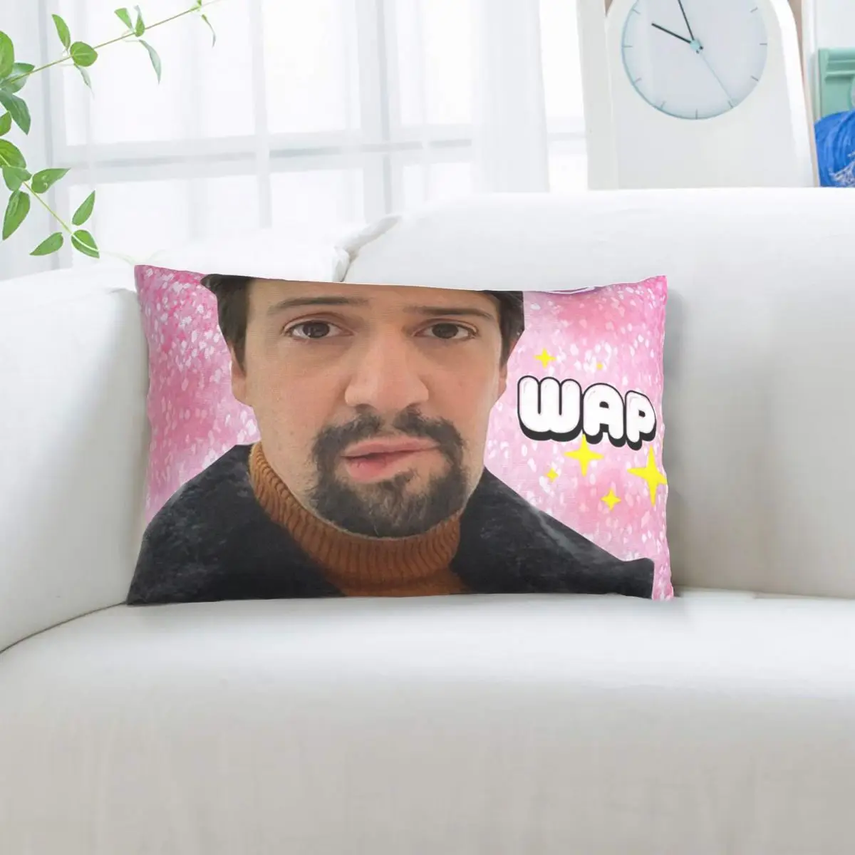 Hamilton Rectangle Pillowcase Cushion Cover Decor Bedroom Bed Home Comfort Throw Pillow