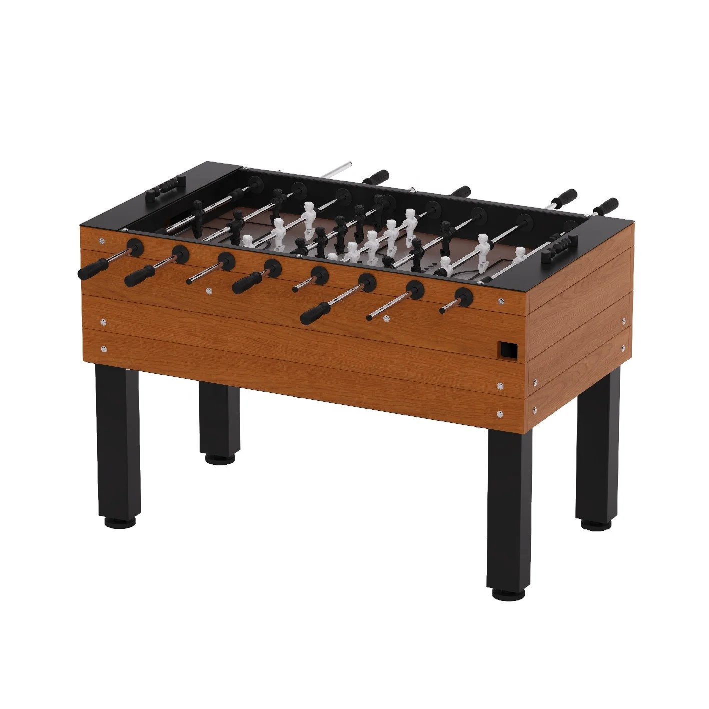 

55 Table Foosball Waterproof Surface, Anti-Rust Rods, Ergonomic Handles for Game Room, Bars, and Patios