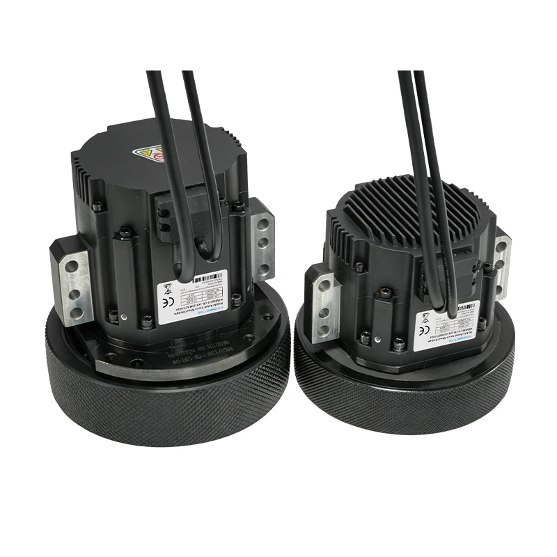 for 1000KG AMR AGV Hub Motor Module 48V 1000W IP65 CANopen Protocol with Brake All-in-One Integrated Design 180mm Wheel Diameter