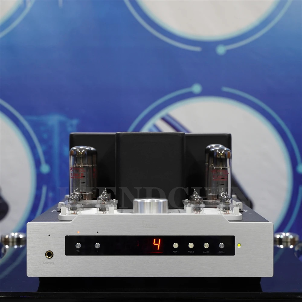 J-008 YAQIN MS-30L Integrated Vacuum Tube Amplifier SRPP Circuit EL34B*4 Class AB1 With Headphone Amp 2x50W 110V/220V view 2
