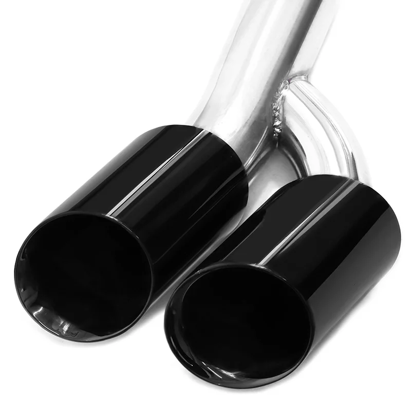 2 teile/los Auto Auspuff Spitze Für BMW X6 E71 2008-2013 35i Upgrade X6 E71 50i M50D Quad schalldämpfer Spitze Auspuff Endrohr Düse