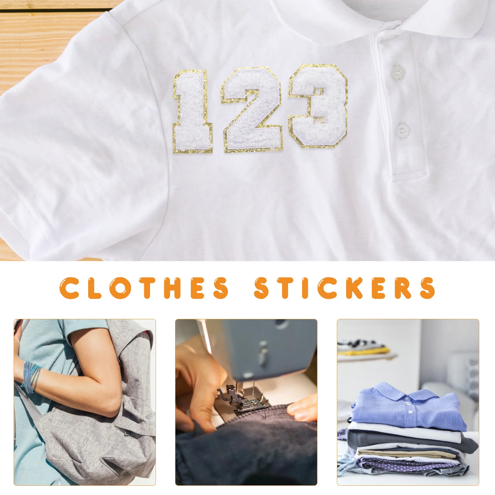 

20 шт., вышитые нашивки для одежды, декоративная аппликация «сделай сам», для одежды, сумок, шапок, обуви, ремонтные нашивки с номерами